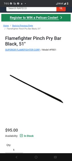6ft steel heavy demo bar