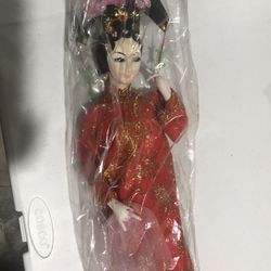 Singapore Vintage Embroidered Doll