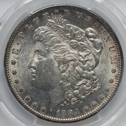 Morgan Silver Dollar 1884-S
