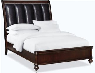 Queen Size Slaigh bed with Headboard & Footboard