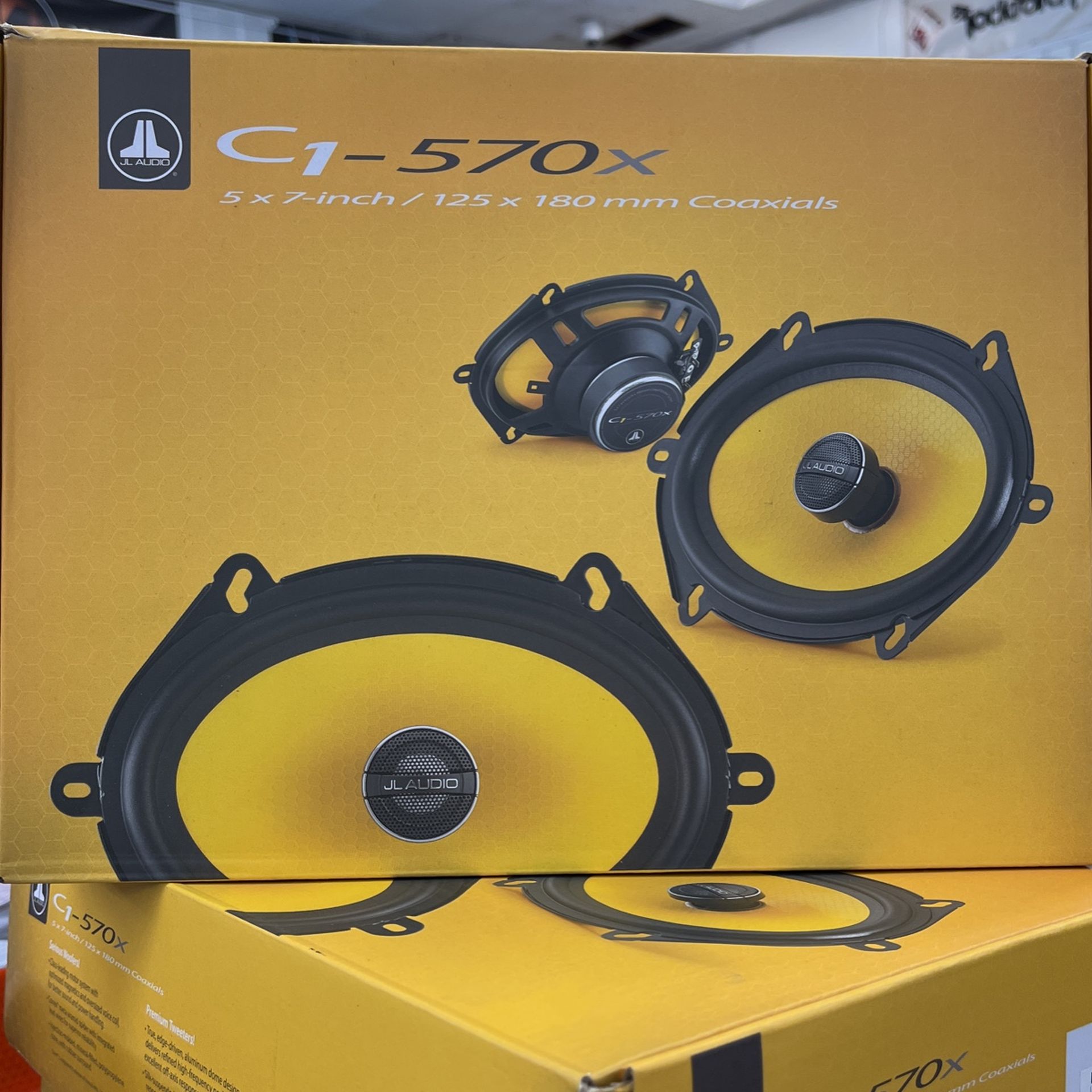 JL Audio 5x7 Inch Speakers C1 570x Brand New In Box