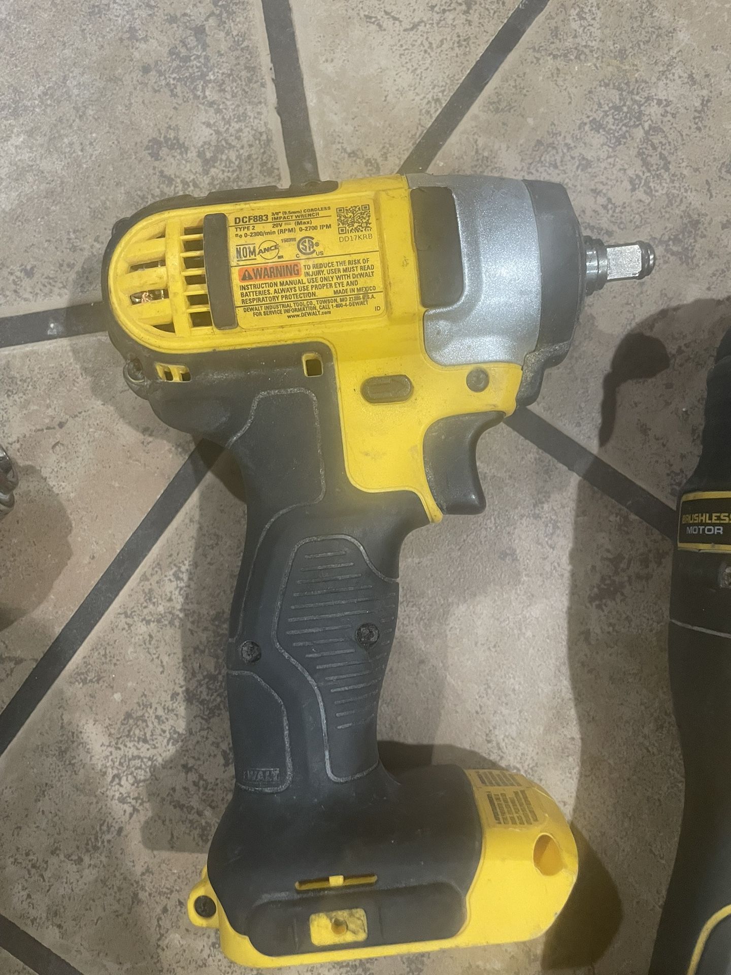 3/8 Dewalt Impact