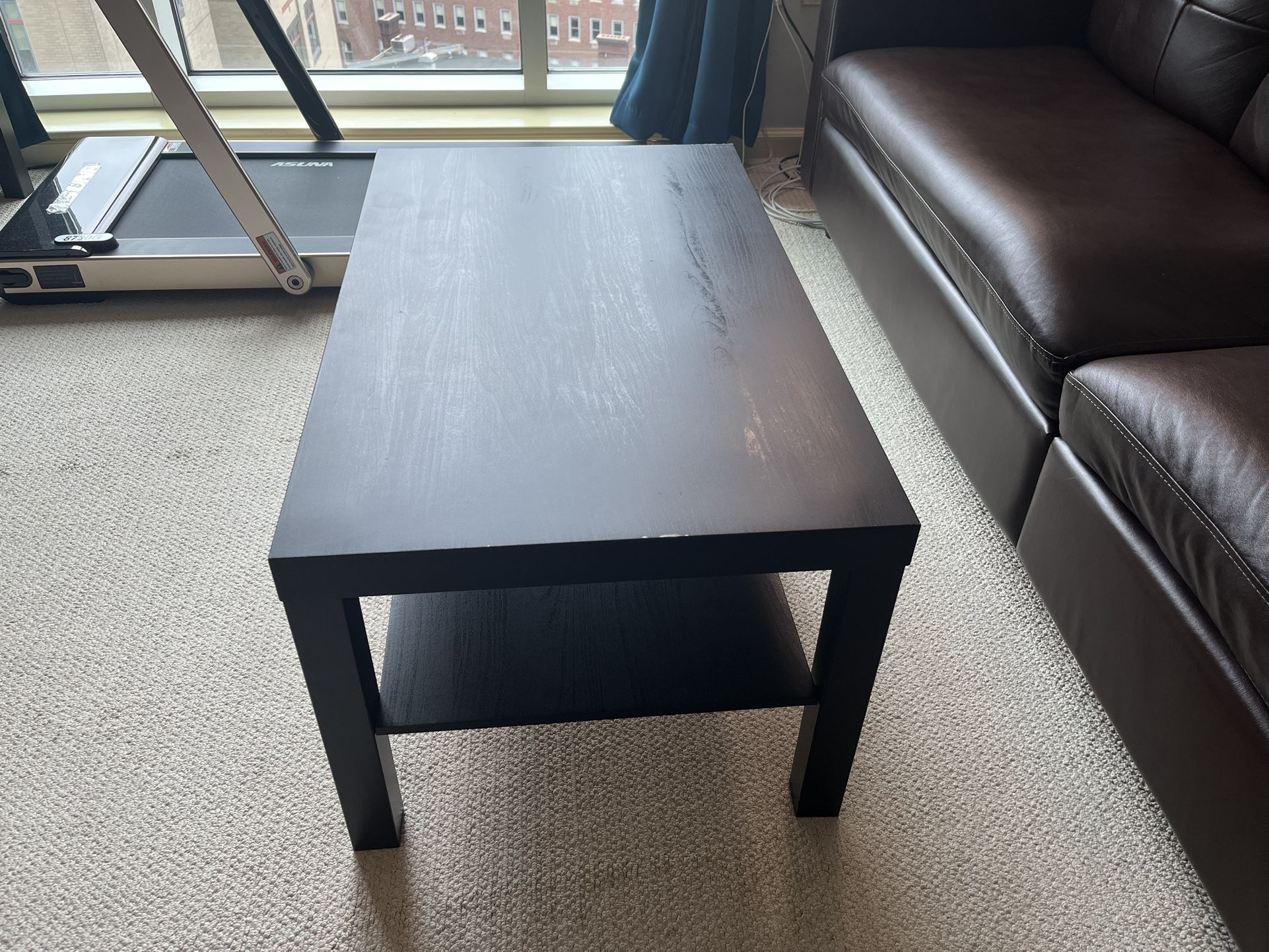 Coffee Table Black Wood
