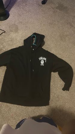 Bape x stussy collab hoodie