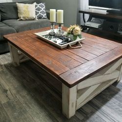 Custom Only...Farm house coffee table