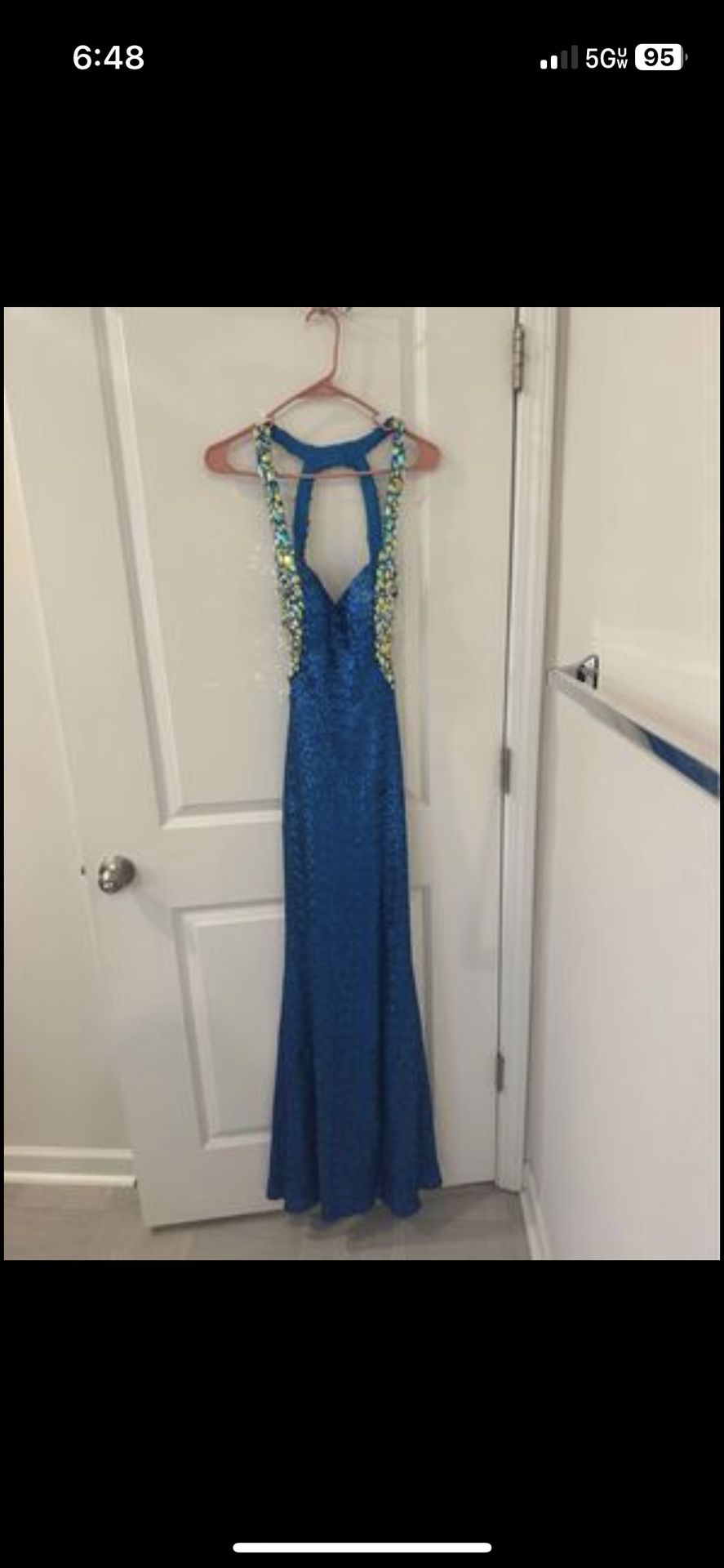 Sequence Prom dress