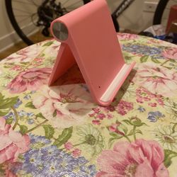Pink Phone/ Tablet Viewing Foldable Stand