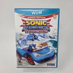 Nintendo WII U - Sonic All Stars Racing Transformed (#25170)