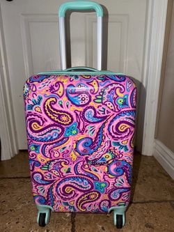 Hardshell Rolling Carry On Suitcase Luggage **USED ONCE**