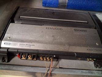 Kenwood Audio amplifier