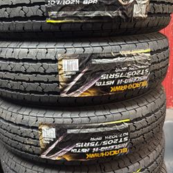 ST 205/75/15 Trailer Tires 🛞 8ply