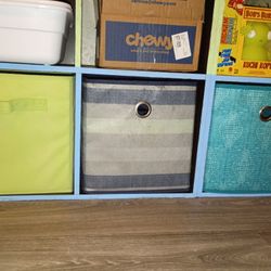 12" Fabric Storage 3 For 5