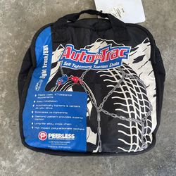Auto-Trac self tightening traction chains