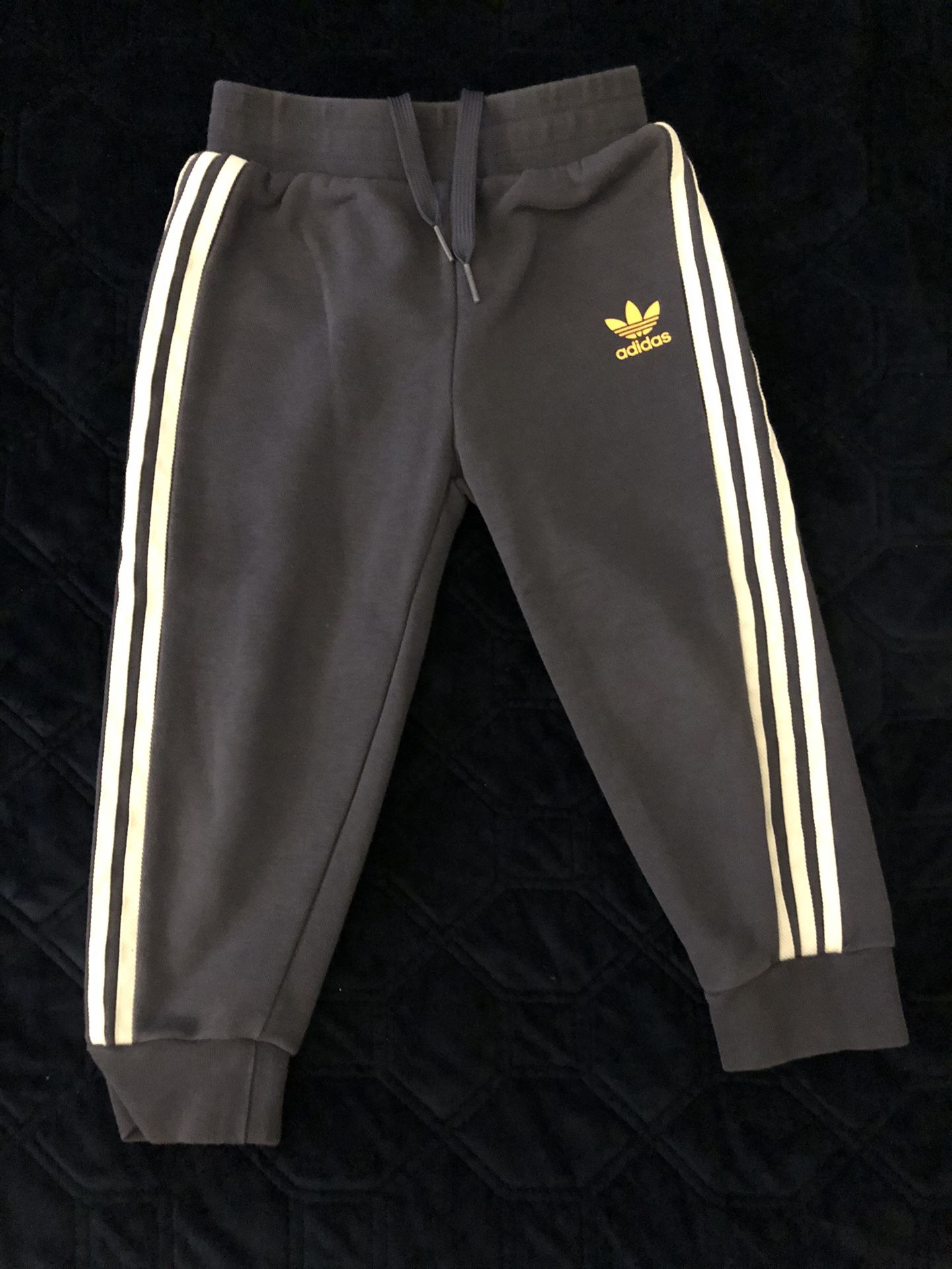 Adidas Toddler Joggers Navy Blue Size 3T