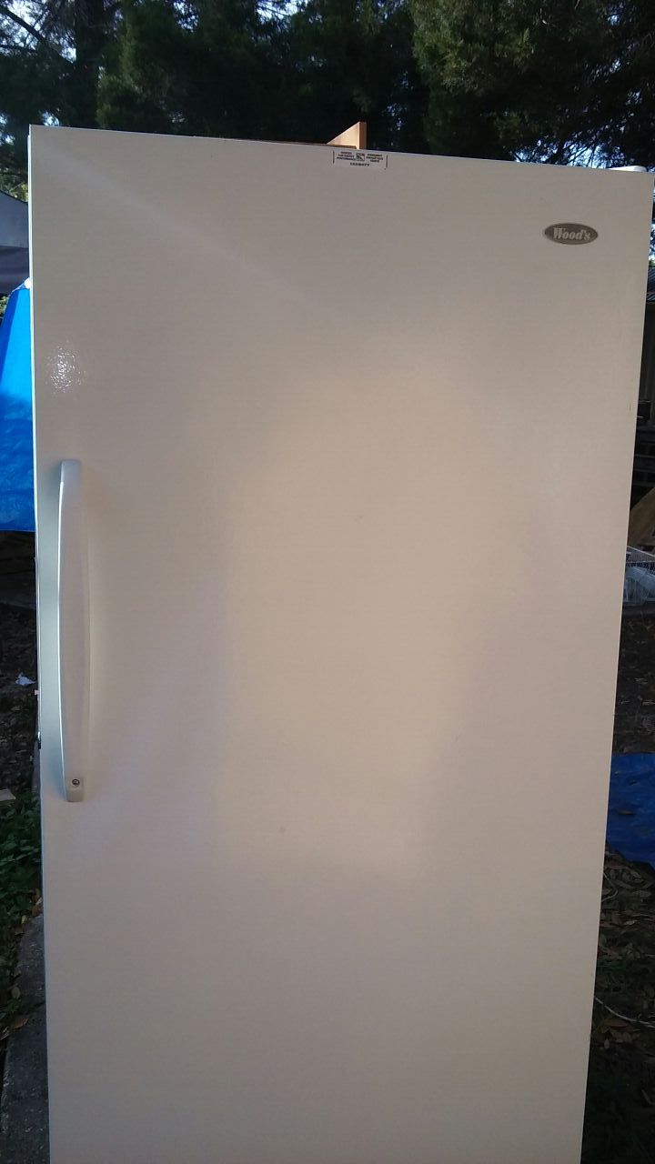 Woods commercial stand-up freezer model v20nab , free delivery if local