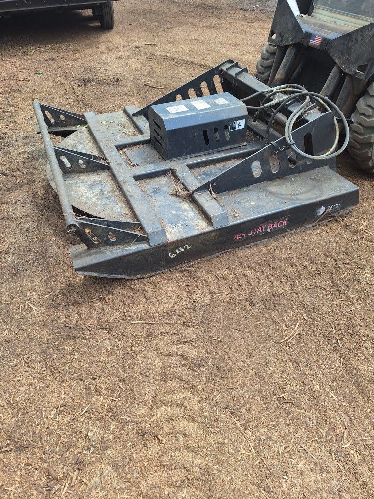 Skid Steer. Brush Mower Or Brush Cutter