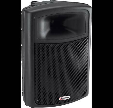 Powered PA Speakers Harbinger 2 and Stands