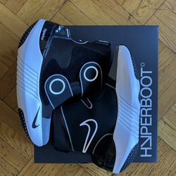 Nike Hyperice x Hyperboot Black White Cool Grey Size L (M 10.5-12 / W 12-13.5)