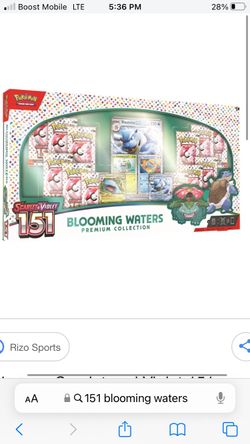 151 Blooming water Pokémon
