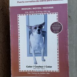 Sliding Glass Pet Door