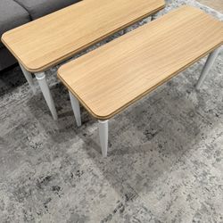 2 Dining Or Entrance Benches 