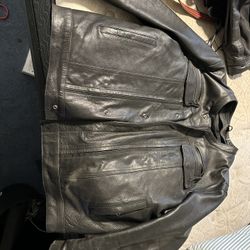 First Classics Leather Motorcycle Jacket