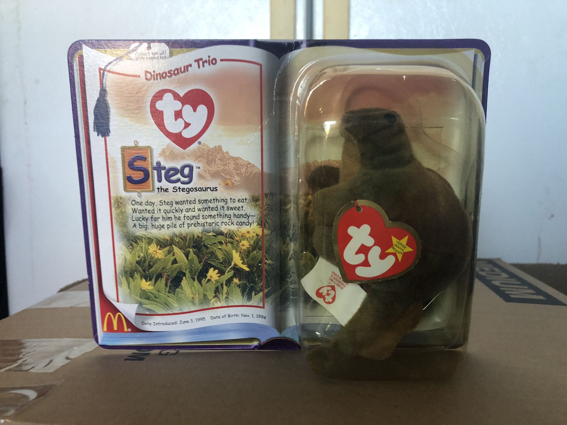 McDonald’s Beanie Babies Dinosaur Trio