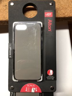 iPhone 5 Joy Alton Bumper case with waterproof sleeve