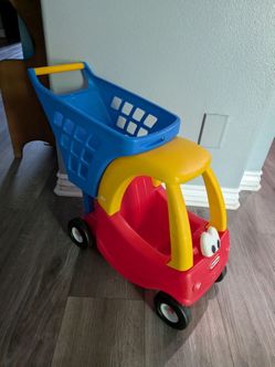 Little tikes cozy coupe shopping cart