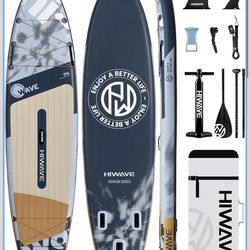 New box Extra Wide 35” Stand Up Paddleboard for Lake, Ocean and Yoga Touring, 11'6" * 35" *6", Enhanced Balance Stable All Around SUP, 450 lb High Wei