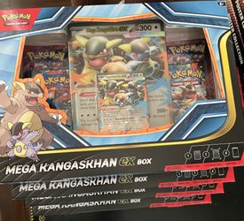Pokemon Mega Kangaskhan ex Box
