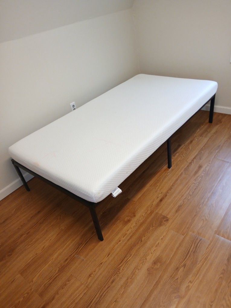 Twin Bed Frame And Mattress