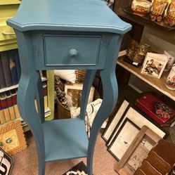 Refinished Vintage Bombay Side Table 