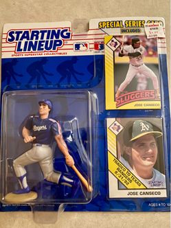 Starting Lineup Jose Canseco Texas Rangers Figure