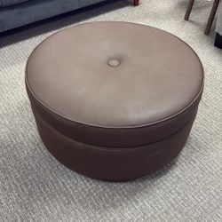 Brown Ottoman 