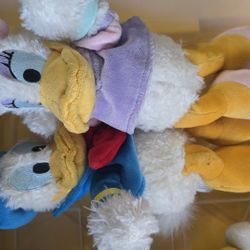 Daisy And Donald Plushies