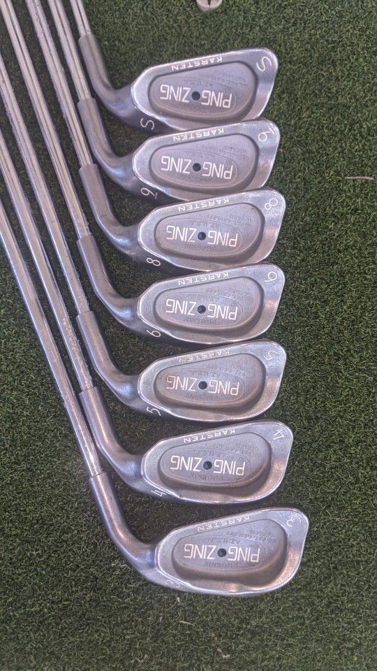 Ping Zing Iron Set - Black Dot w/ Golf Pride Grips