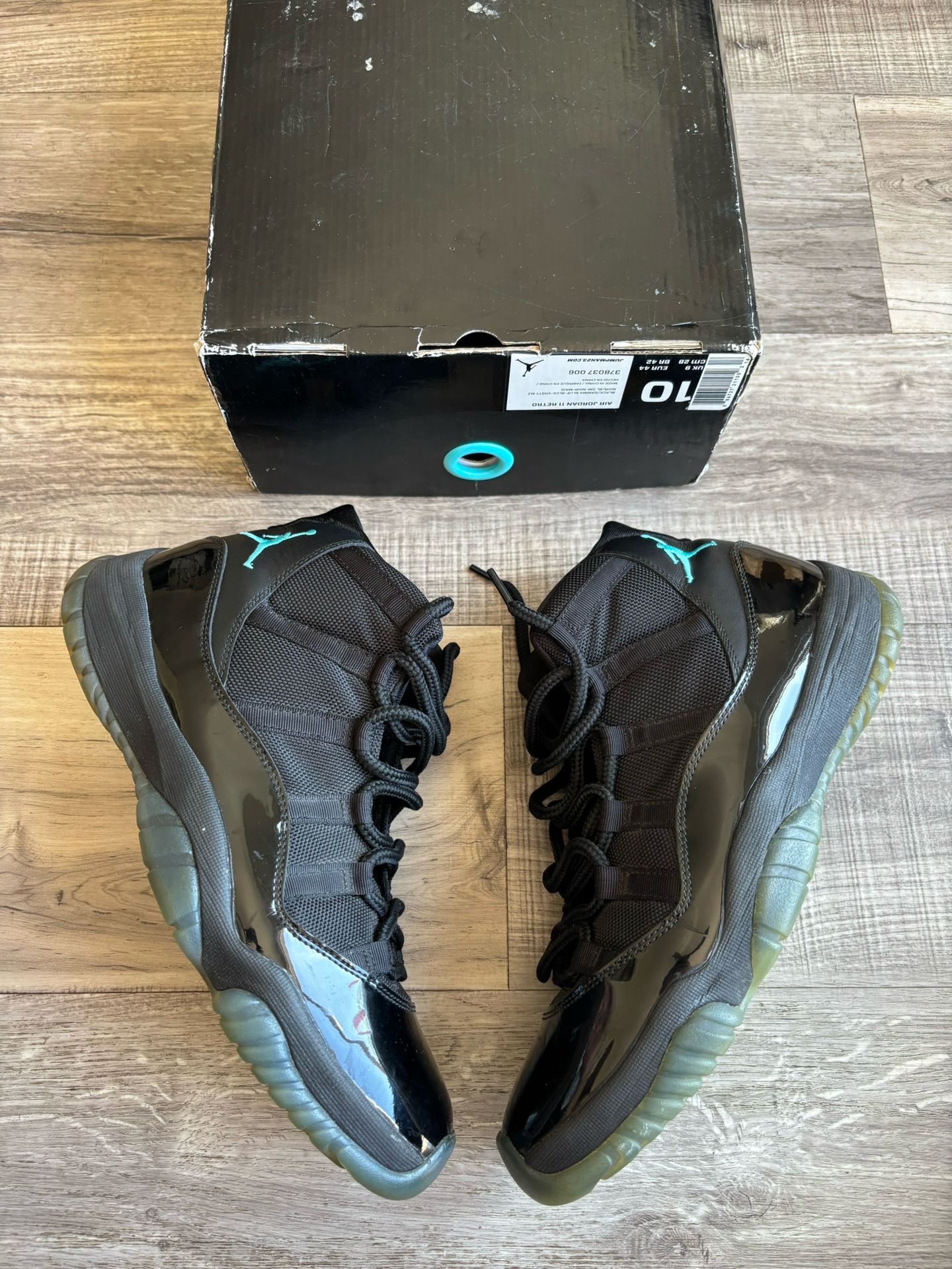 🔥 Air Jordan 11 “Gamma Blue” 2013 – Size 10 – Clean w/ Half Box
