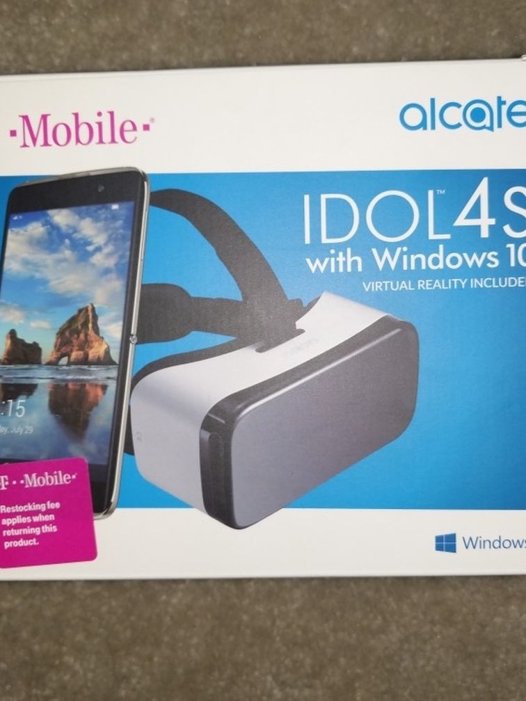 Alcatel Idol 4S Windows 10 Phone Virtual Reality Goggles