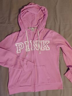 VS pink hoodie size s fits m