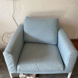 Blue Arm Chair