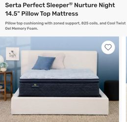 Serta Perfect Sleeper Nurture Night 14.5" Pillow Top Mattress Queen