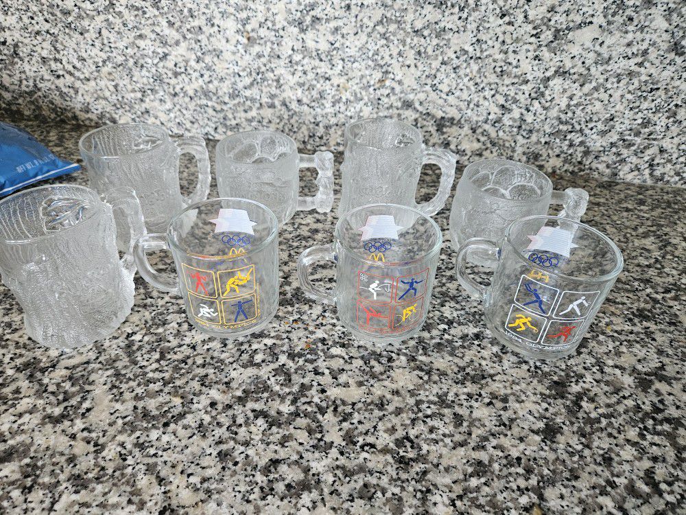 Flintstone & 1980 collector McDonald's cups