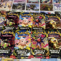 Perfect order new packs