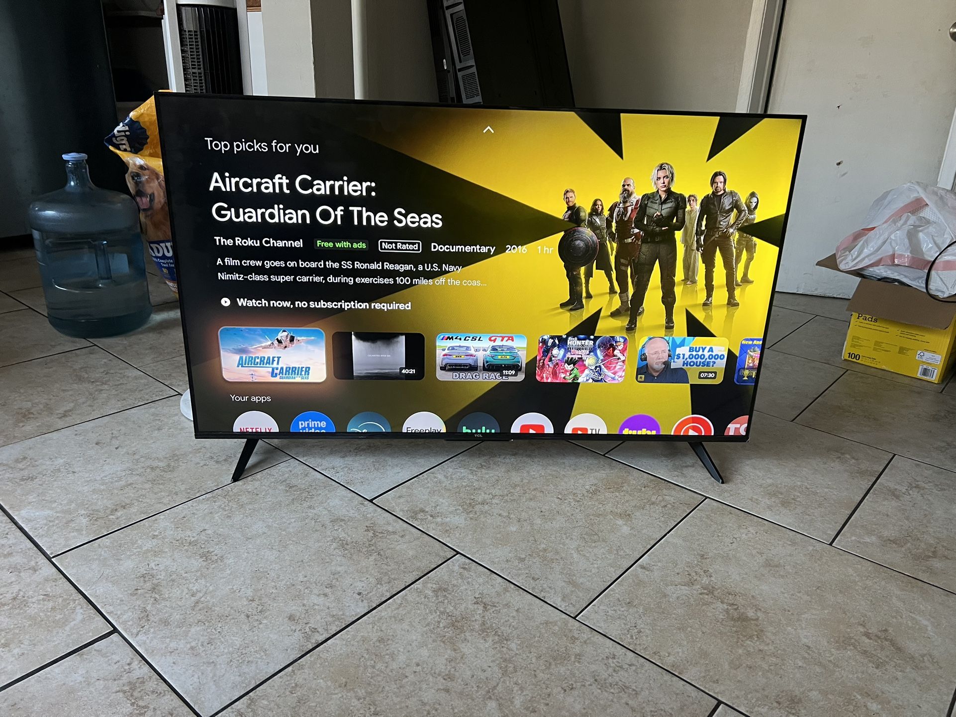 65 Inch 4K Hisense Mini-LED Smart TV