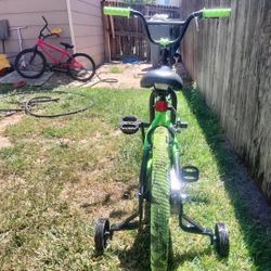 Green Medium Bmx Bike 