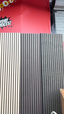 Slatted Wall Panels Wood Effect Cladding