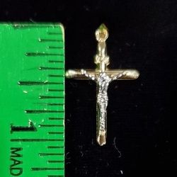14k Gold Cross