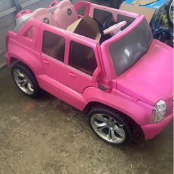 Pink Cadillac Escalade Power Wheel