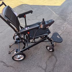 Lightweight Foldable Electric Wheelchair – Joystick Controll